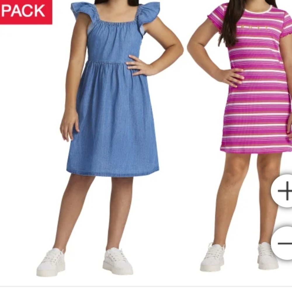 NWT Roxy Youth Two-Pack Dress . YOUTH SIZE M (10/12)